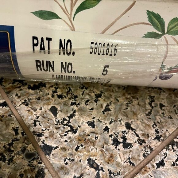 Village Strawberry Blueberry Flowers Print Wallpaper Drawer Lining Paper - Picture 15 of 16